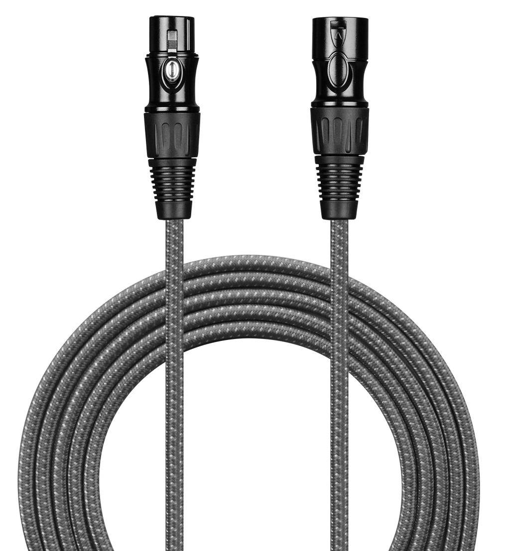 Nylon-Braided XLR Cable