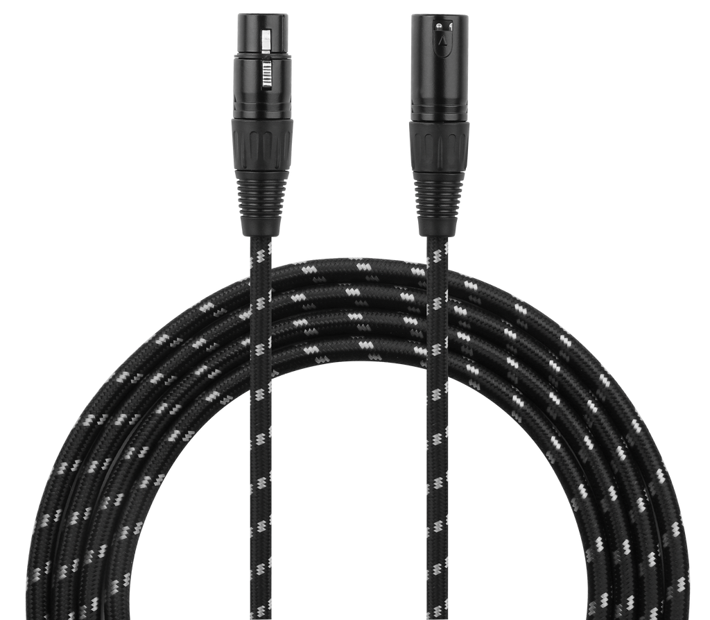 Nylon-Braided XLR Cable