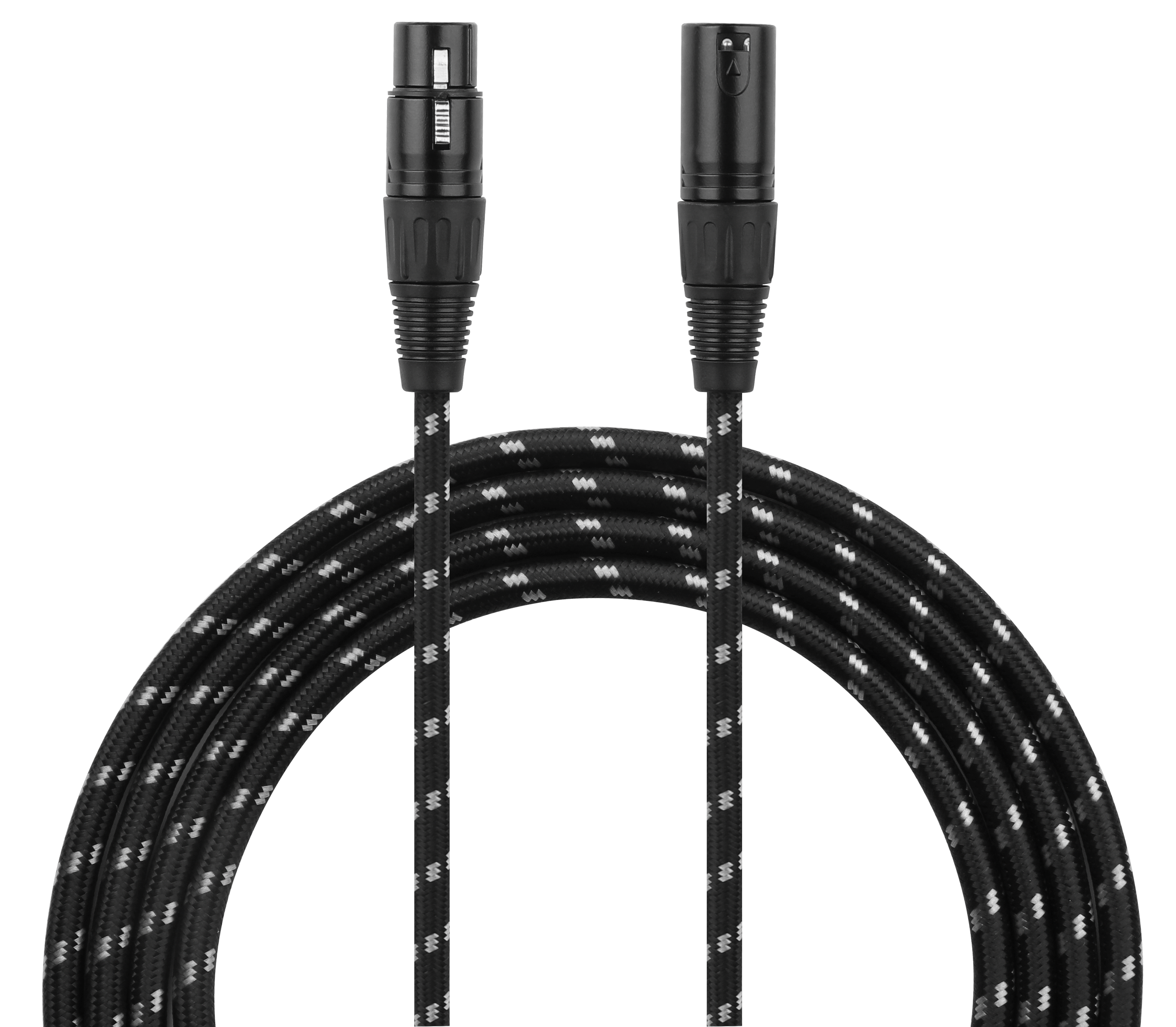 Nylon-Braided XLR Cable